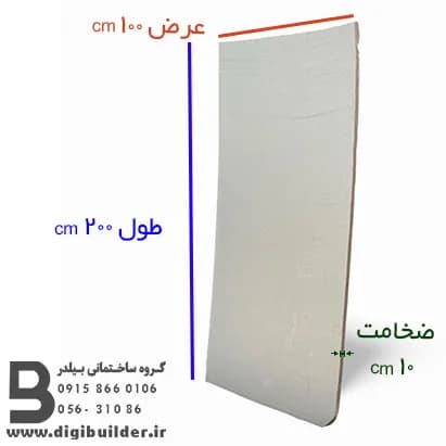 یونولیت دیواری 10 سانتی