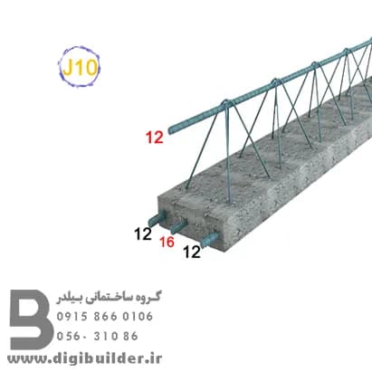 تیرچه بلوک 7 متری — تصویر ۲