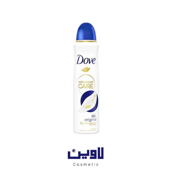 اسپری ضد تعریق و خوشبو کننده داو اورجینال با رایحه شیر مدل ادونس کر Dove Advanced care حجم 250 میل [اصل]