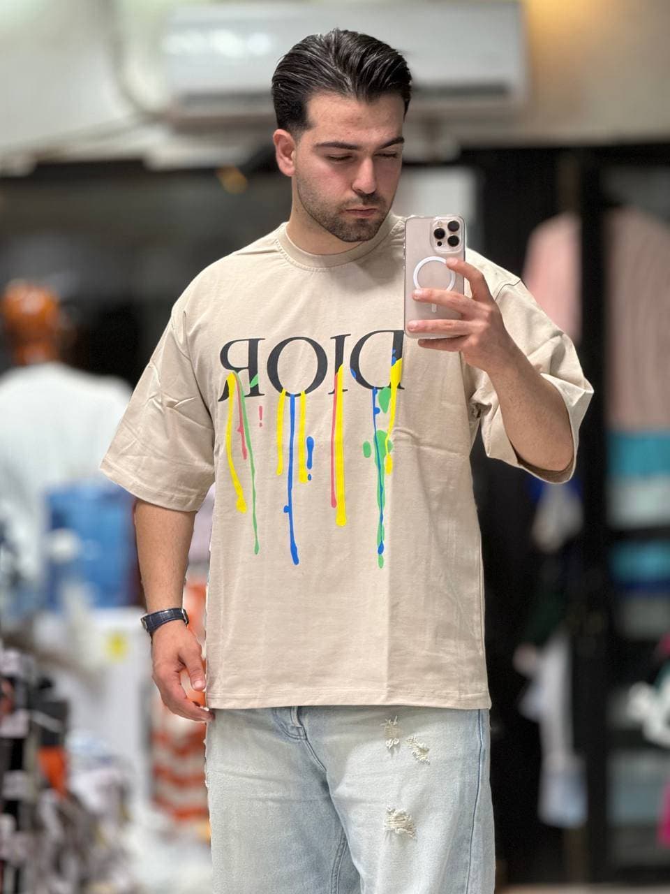 تیشرت باکسی DIOR در 8 رنگ ماکان ترک-00325 — تصویر ۱۰