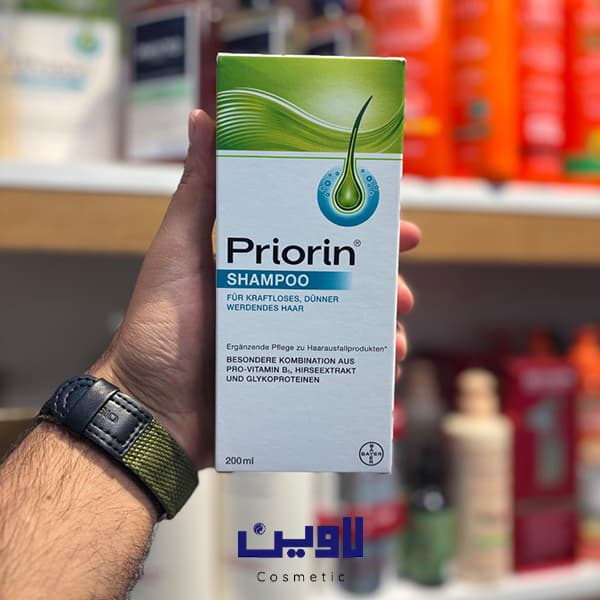 شامپو ضد ریزش مو قوی پریورین Priorin بایر آلمانی حجم 200 میل [اصل] — تصویر ۲