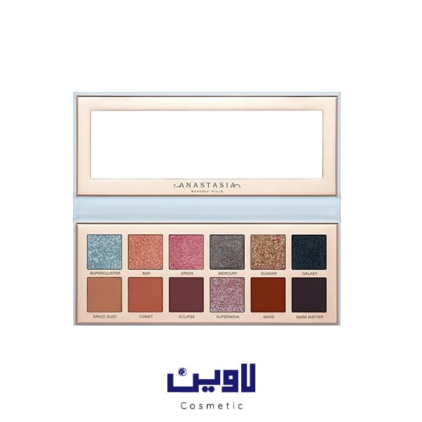 پالت سایه چشم ۱۲ رنگ آناستازیا مدل کازموس Cosmos [اصل] — تصویر ۶