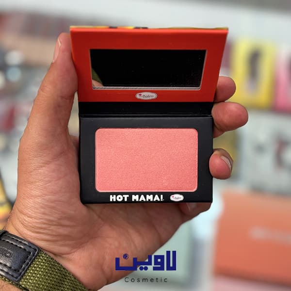 رژگونه پودری هات ماما دبالم the balm hot mama [اصل] — تصویر ۶