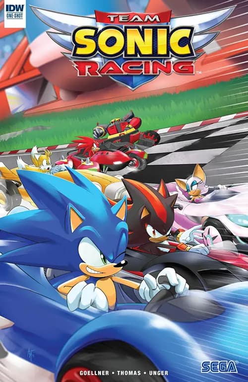کمیک Team Sonic Racing (IDW Publication) | تک جلدی | ترجمه فارسی — تصویر ۲