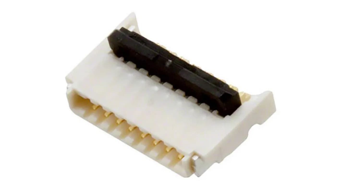 سوکت اهرمی تاپ و باتن 8 پین FPC 8PIN 0.5mm Top&Bottom Connector