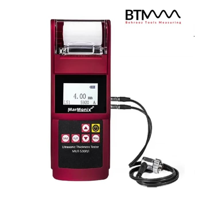 ضخامت سنج دیجیتال پرینتردار التراسونیک MarMonix MUT-530P/I — تصویر ۲