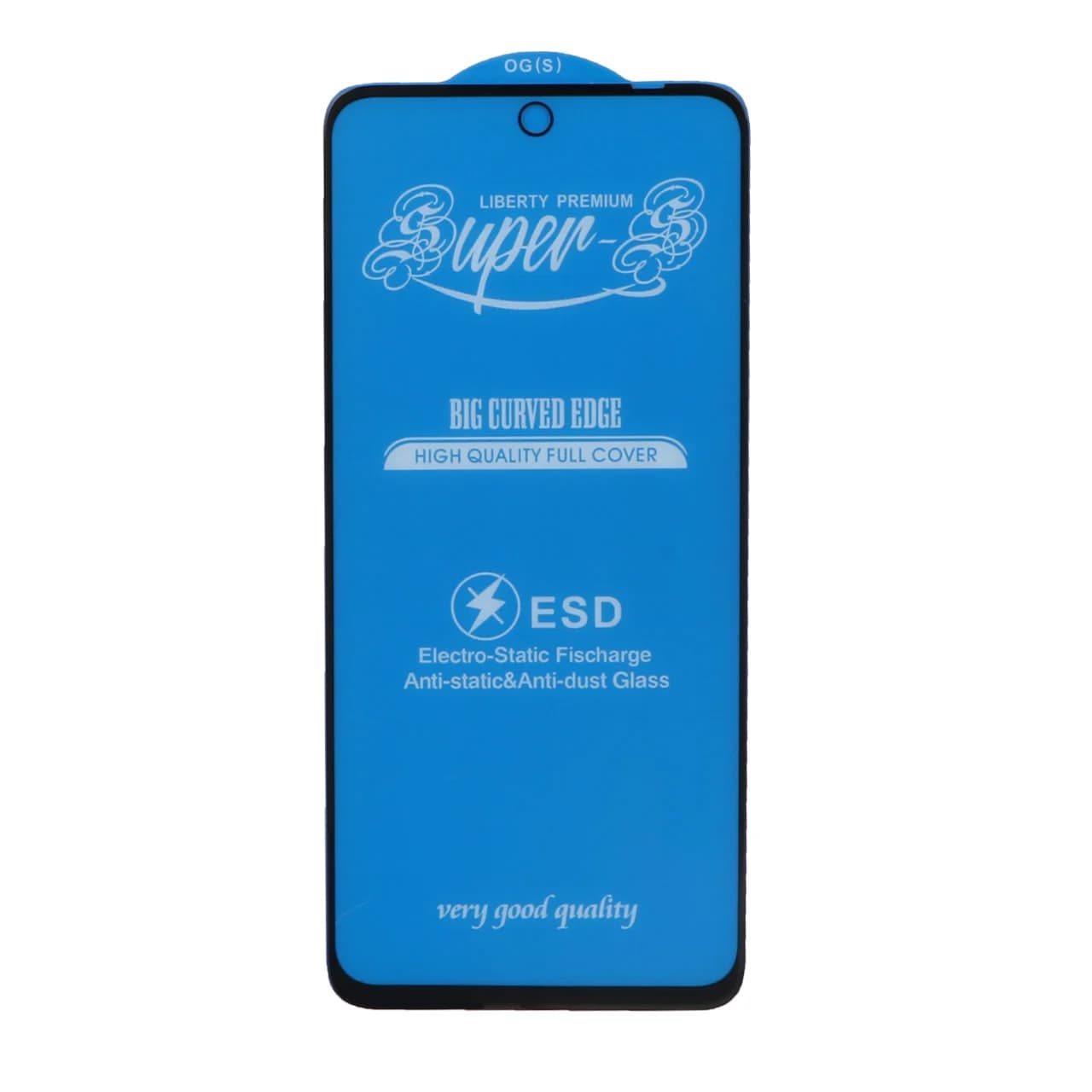 محافظ صفحه نمایش شیشه ای آنتی استاتیک مات Full Cover Super S-OG مدل Xiaomi Poco M3 Pro / Redmi 10 4g / Redmi 10 Prime / Redmi Note 10 5G / Redmi Note 11 SE – مشکی (بدون پک)