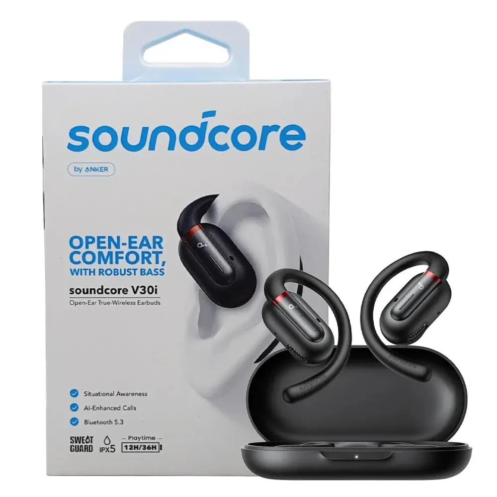 ایرفون بی سیم Anker مدل SoundCore V30i A3873P11 – مشکی (گارانتی شش ماهه) — تصویر ۲