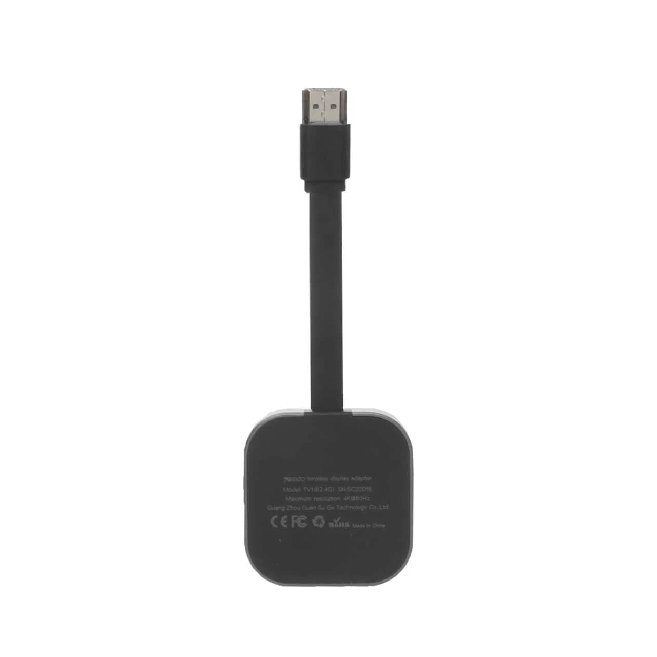 دانگل HDMI انتقال تصویر Yesido مدل WIFI TV10 (گارانتی شش ماه تعویض نیکان همراه) — تصویر ۸