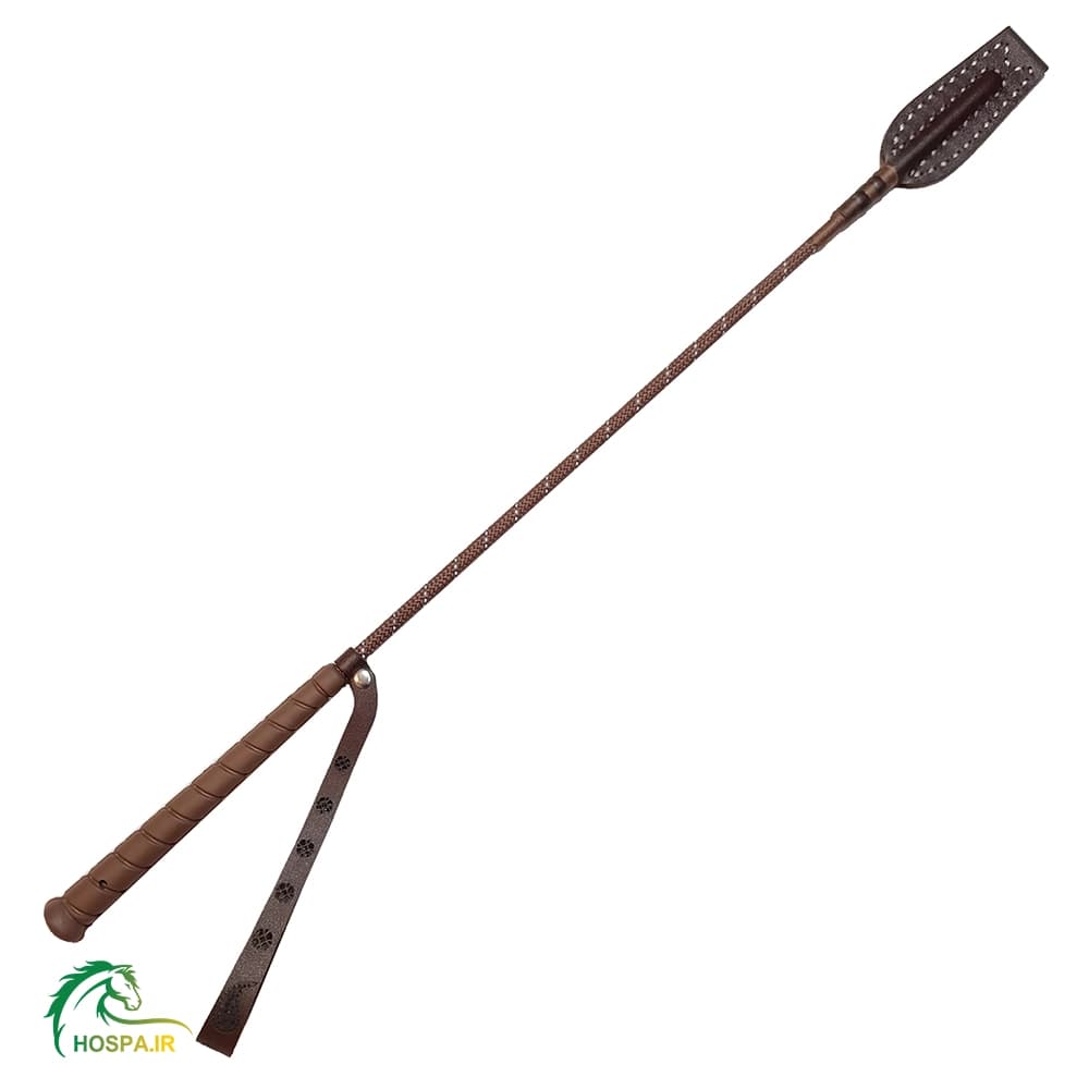 شلاق سوارکاری شادان با بند مُچی چرمی — تصویر ۸