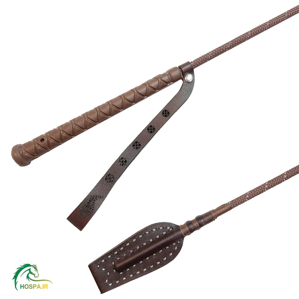 شلاق سوارکاری شادان با بند مُچی چرمی — تصویر ۱۱