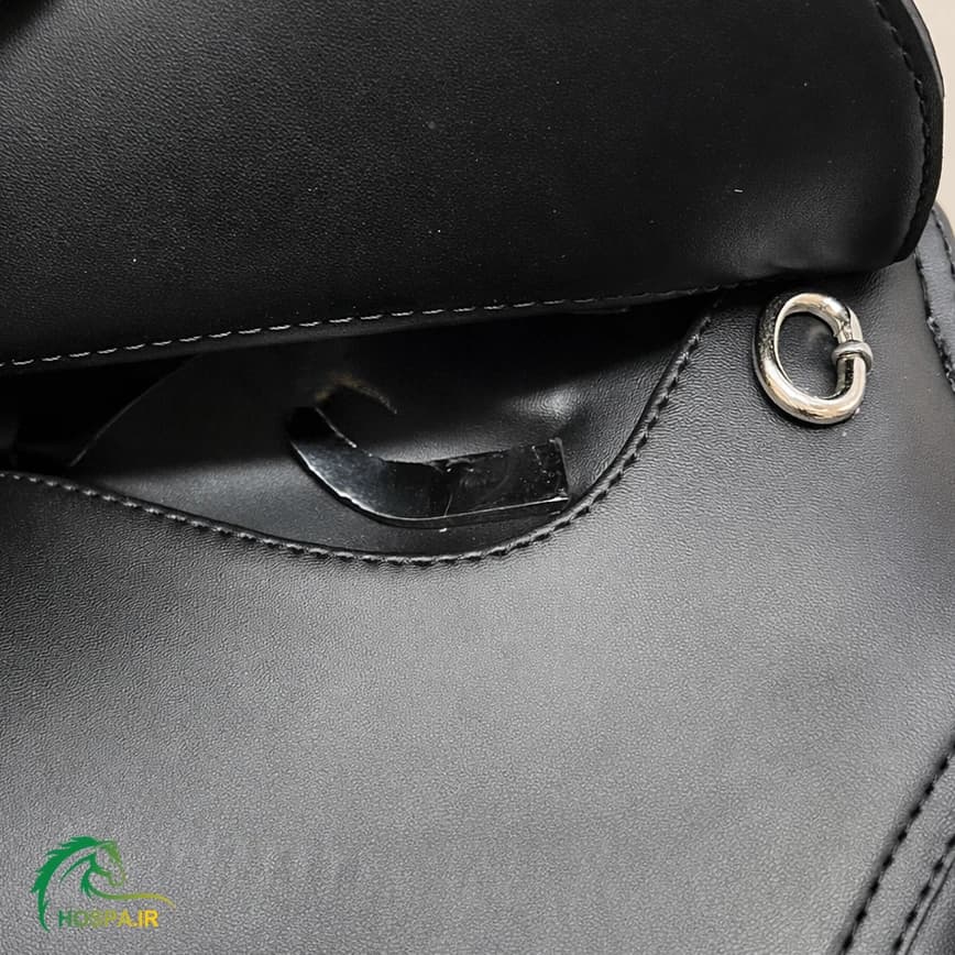 زین هوسپا طرح اشتوبن فوم مشکی — تصویر ۸