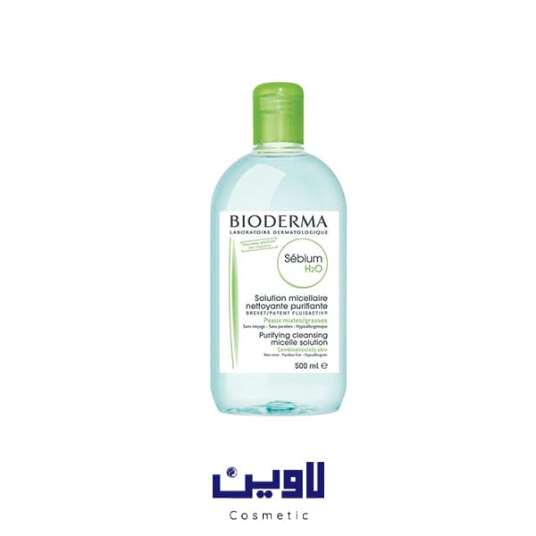 میسلار واتر سبز بایودرما مناسب پوست مختلط و چرب حجم 500 میل [اصل] — تصویر ۳