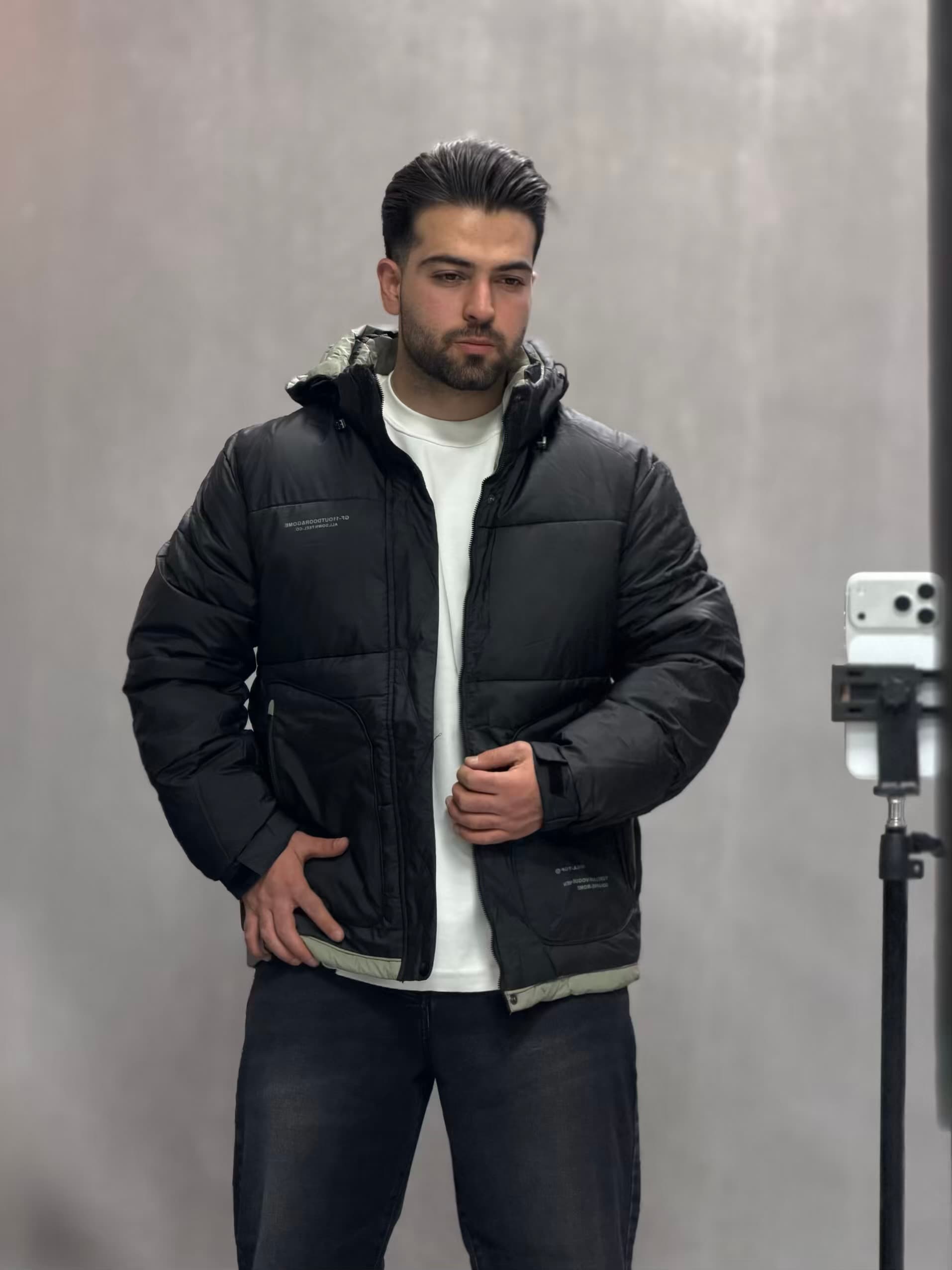 کاپشن در 3 رنگ-00205 — تصویر ۹