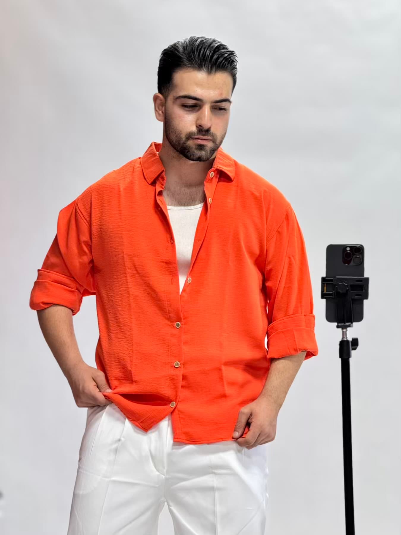 پیراهن باکسی در 15 رنگ-00140 — تصویر ۵