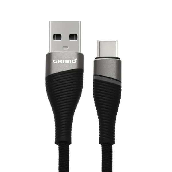کابل تبدیل USB به تایپ سی (Type-C) گرند مدل GK-18 (با 6 ماه گارانتی) — تصویر ۳