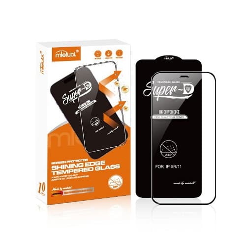 گلس و محافظ صفحه نمایش آیفون Xs MAX مدل Super D