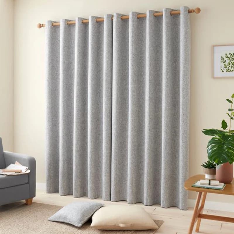 پرده پانچی ملانژ 300 × 280 سانتی متر