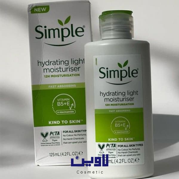 آبرسان سیمپل مدل لایت 12 ساعته 125ml — تصویر ۲