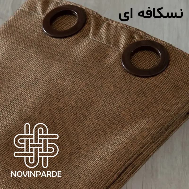 پرده پانچی ملانژ 140 × 230 سانتی متر — تصویر ۸