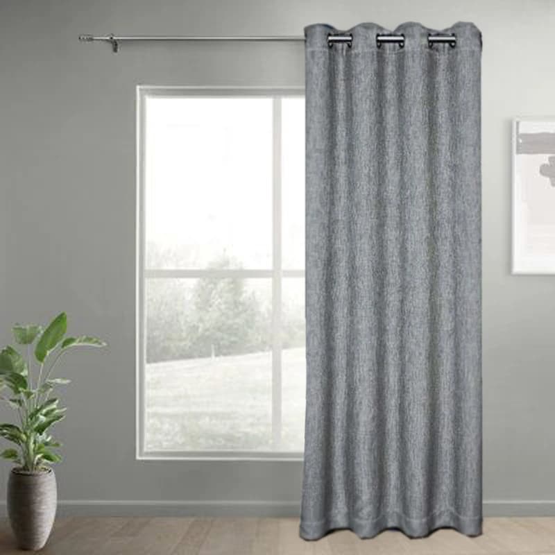 پرده پانچی ملانژ 140 × 230 سانتی متر