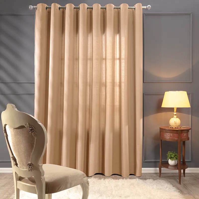 پرده پانچی گونی بافت 300 × 280 سانتی‌متر — تصویر ۹
