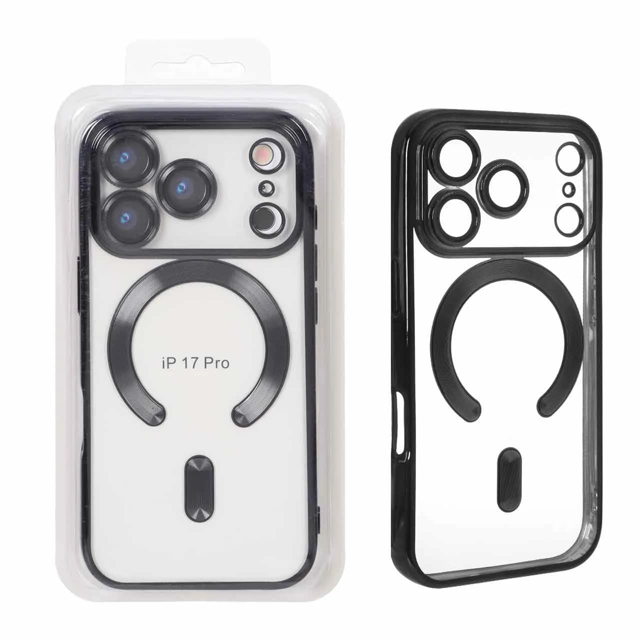 قاب اورجینال الکترواستاتیک Magsafe لنز گلس دار Apple iPhone 17 Pro — تصویر ۳