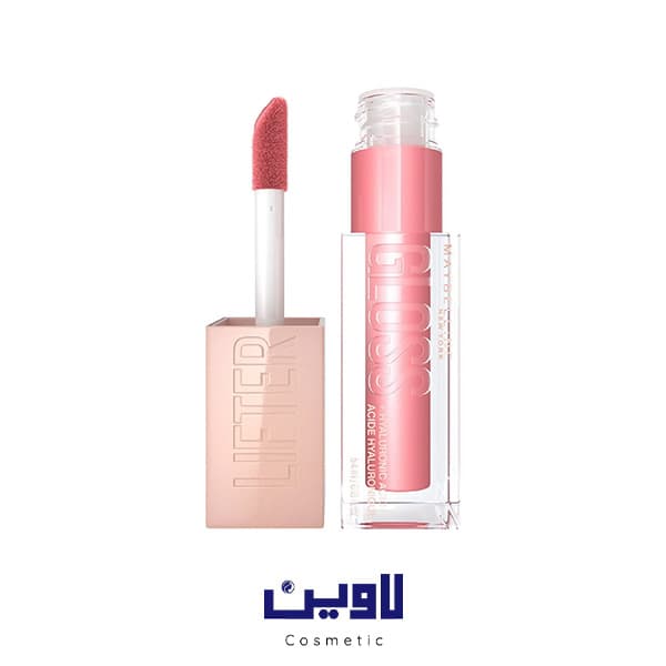 لیپ گلاس میبلین رنگ Silk 004 مدل لیفتر گلاس [اصل] — تصویر ۴