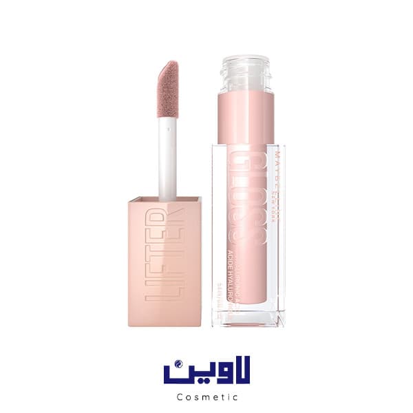 لیپ گلاس میبلین رنگ Ice 002 مدل لیفتر گلاس [اصل] — تصویر ۵