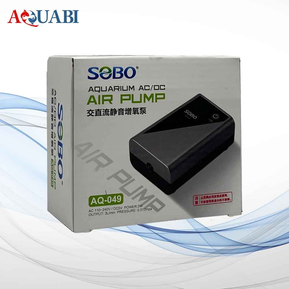 پمپ هوا شارژی تک خروجی AQ-049 سوبو — تصویر ۲
