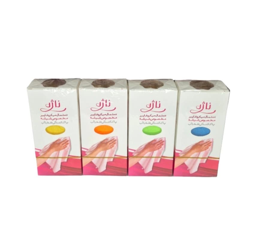 دستمال میکروفایبر ناژه مخصوص شیشه — تصویر ۲