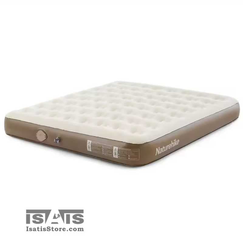 تشک بادی 3 نفره با پمپ داخلی شارژی مدل CNH23DZ10001 نیچر هایک NATUREHIKE Air Mattress — تصویر ۷