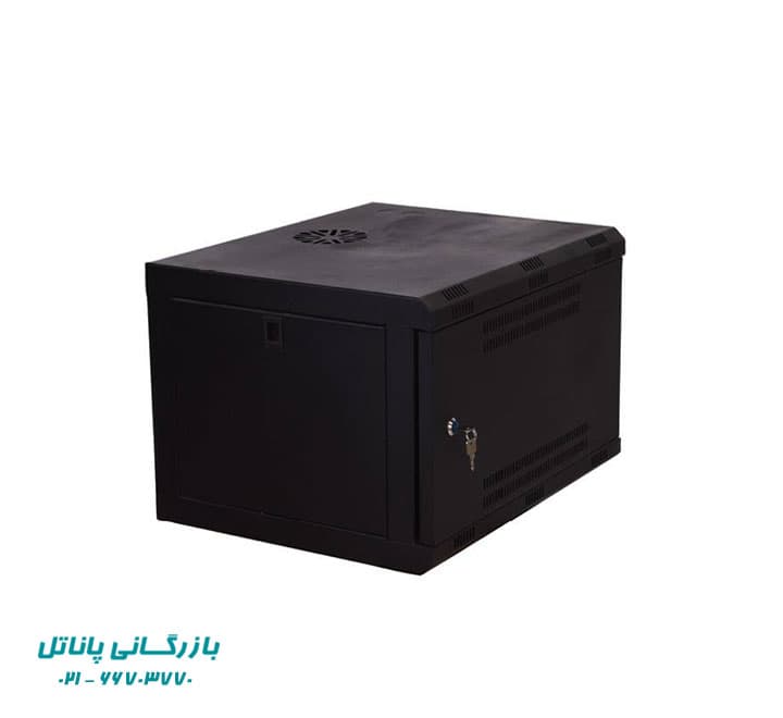 رک دیواری 4 یونیت عمق 33-درب فریم دار آلفا — تصویر ۳