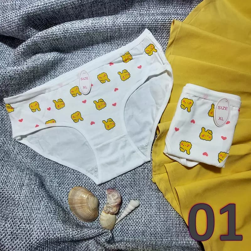 شورت زنانه عروسکی طرح خرگوش — تصویر ۲