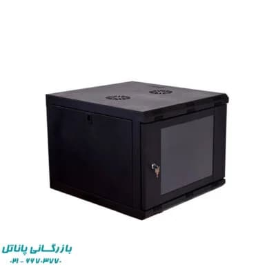 رک دیواری 7 یونیت عمق 45-درب فریم دار آلفا — تصویر ۲