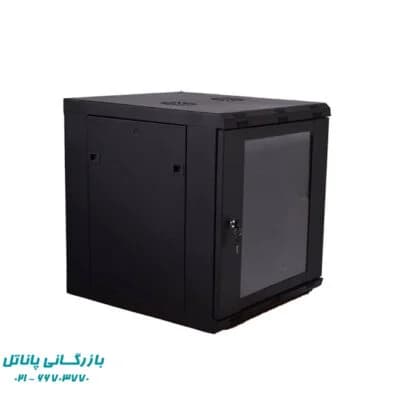 رک دیواری 12 یونیت عمق 60 درب فریم دار آلفا