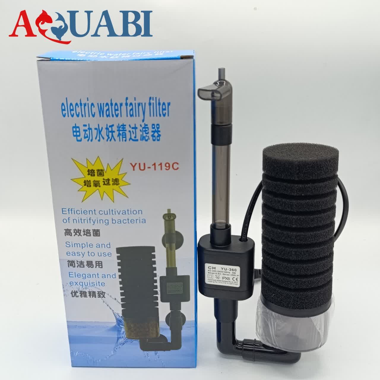 بیو فیلتر واتر پمپ دار YU-119C — تصویر ۳