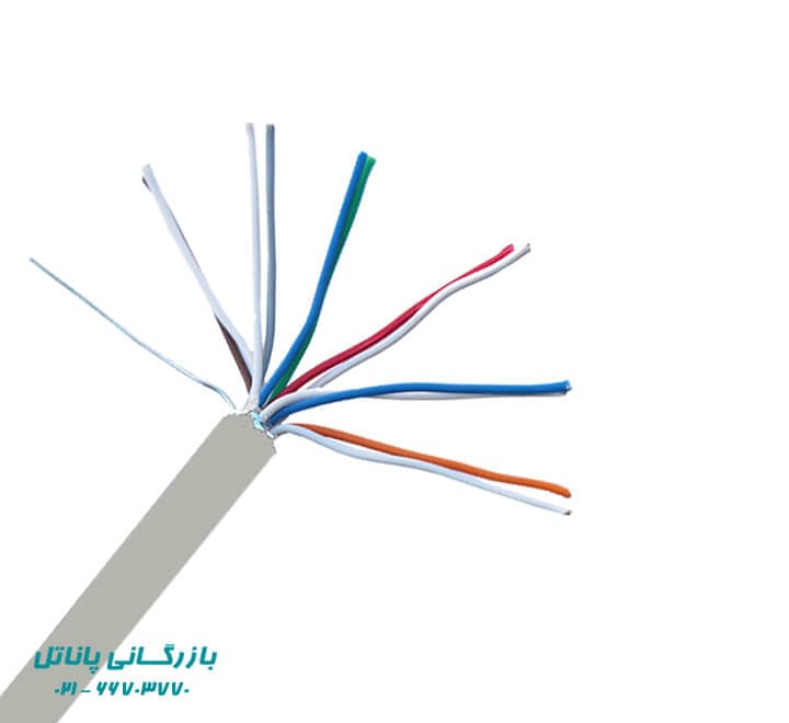 کابل 6 زوج 0/6 هوایی طوسی رویان