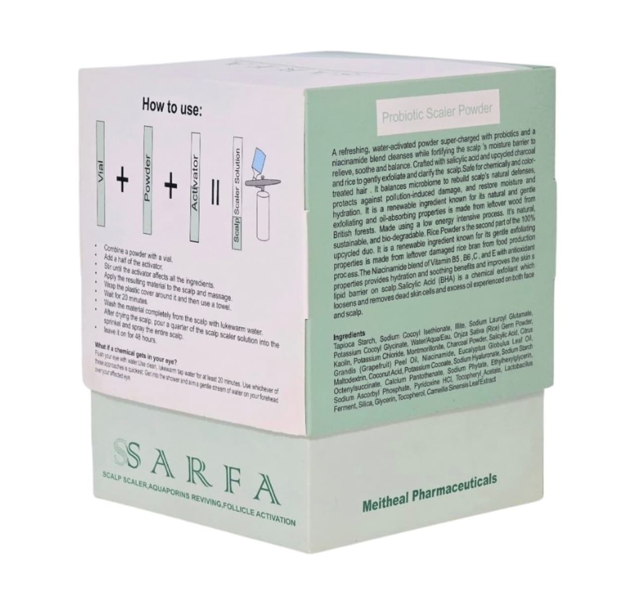 پک ضد ریزش سارفا(اسکیلر) | Sarfa Anti-Hair Loss Set — تصویر ۴