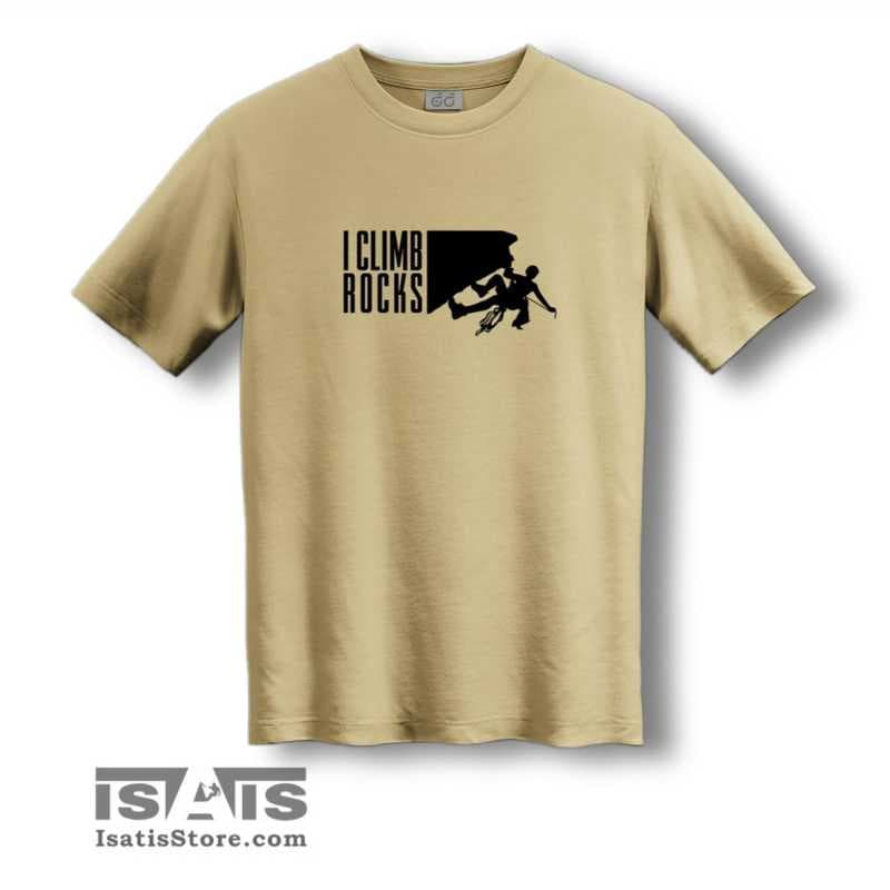 تیشرت سنگ نورد T-SHIRT I CLIMBE ROCKS — تصویر ۱۰