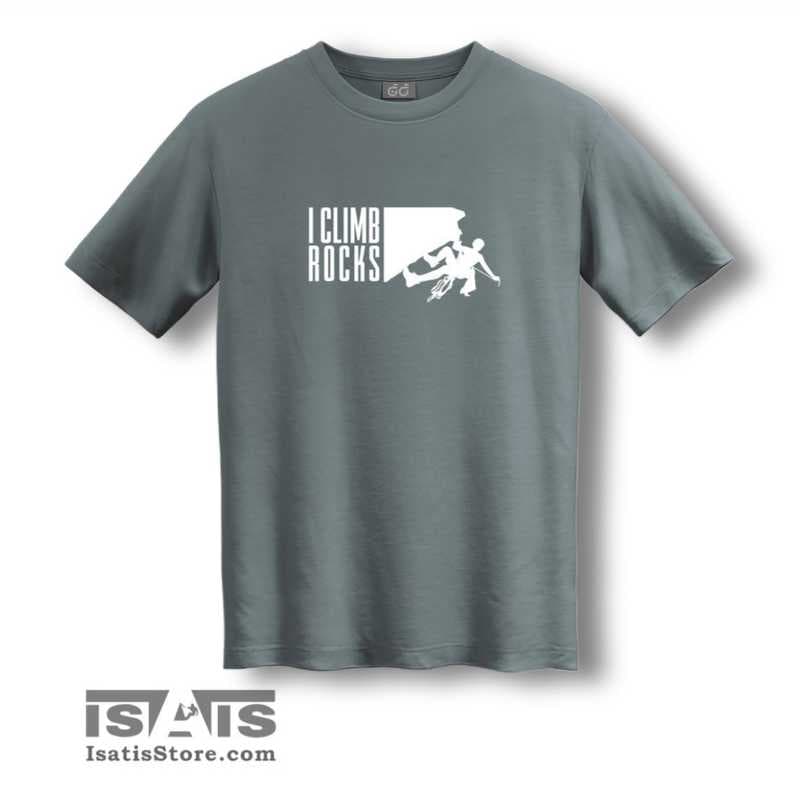 تیشرت سنگ نورد T-SHIRT I CLIMBE ROCKS — تصویر ۹