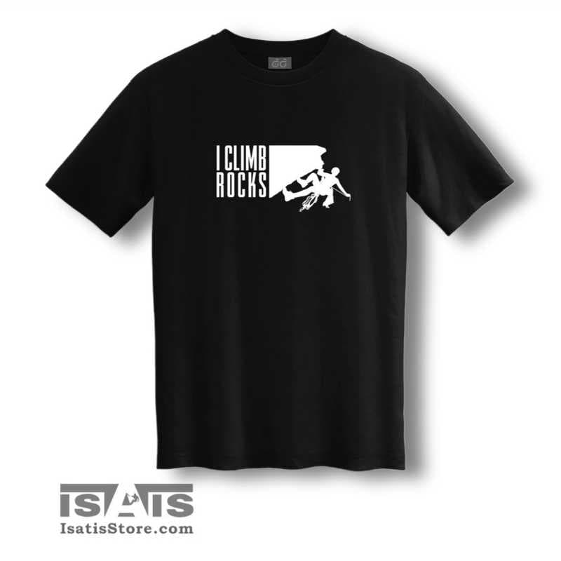 تیشرت سنگ نورد T-SHIRT I CLIMBE ROCKS — تصویر ۴