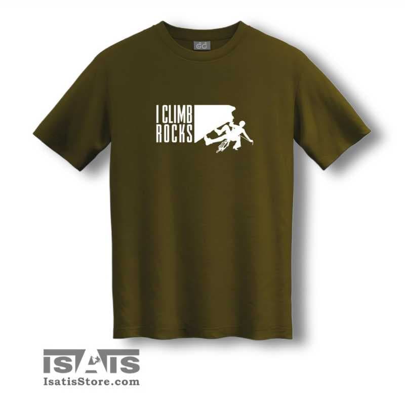 تیشرت سنگ نورد T-SHIRT I CLIMBE ROCKS — تصویر ۸