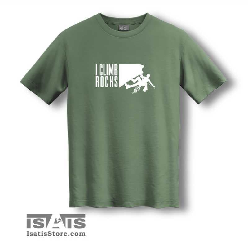 تیشرت سنگ نورد T-SHIRT I CLIMBE ROCKS — تصویر ۶