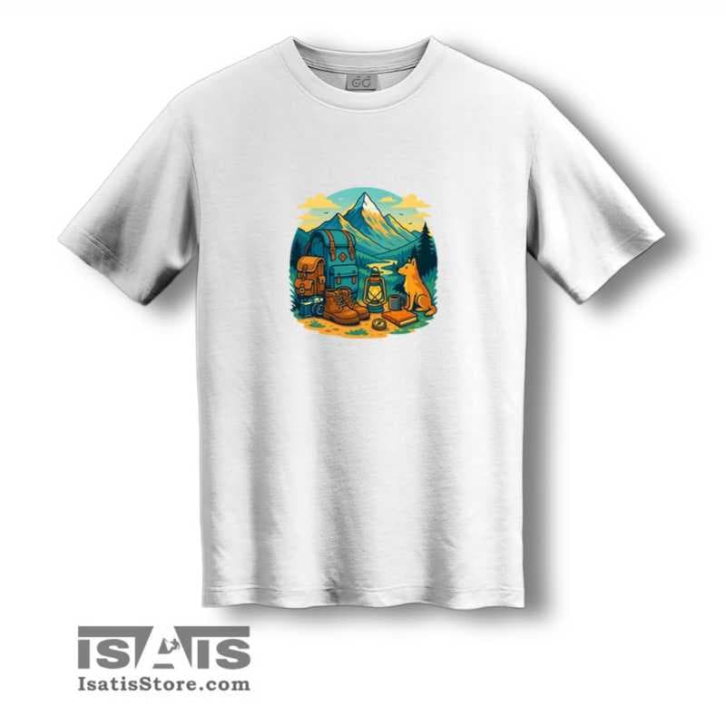 تیشرت لوازم کمپینگ در طبیعت T-SHIRT FUN CAMPING GEAR — تصویر ۱۲