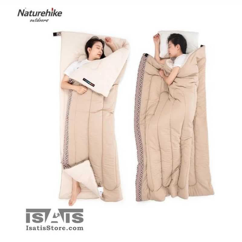 کیسه خواب 3فصل الیاف مدل L150 نیچرهایک NATUREHIKE SLEEPING BAG — تصویر ۴