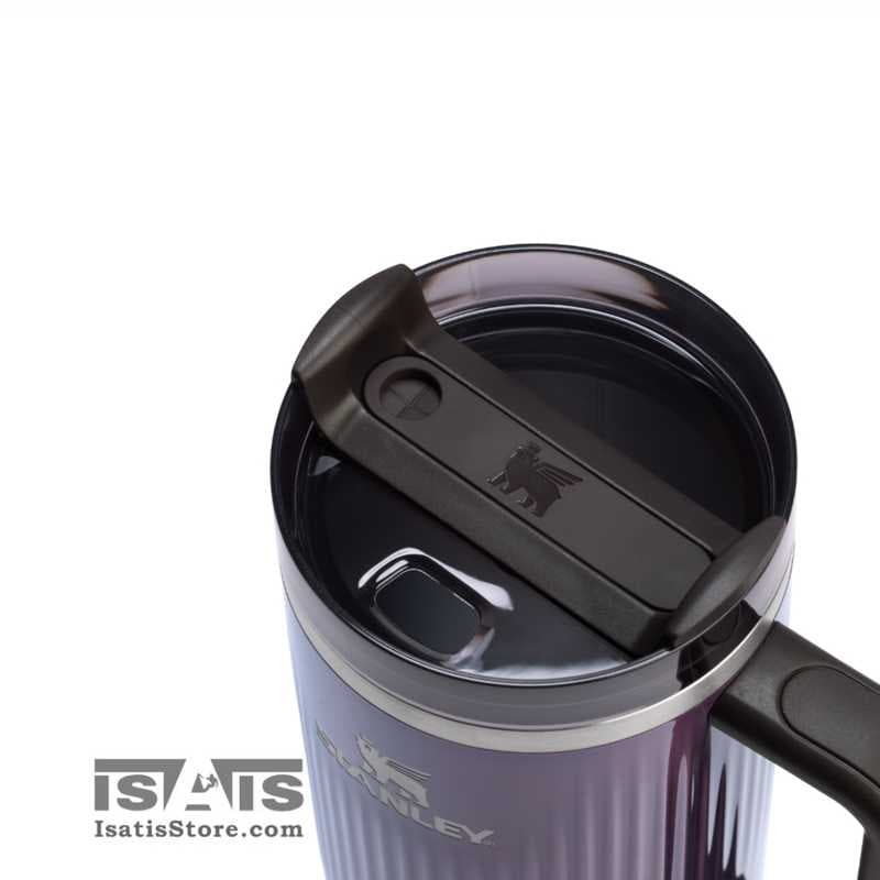 ماگ نی دار فلوتد تامبلر دسته دار 1.18 لیتری استنلی اورجینال STANLEY FLUTED Tumbler — تصویر ۱۱