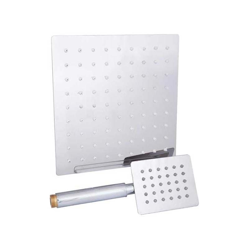گوشی با سردوش استیل 25*25 کروم — تصویر ۲