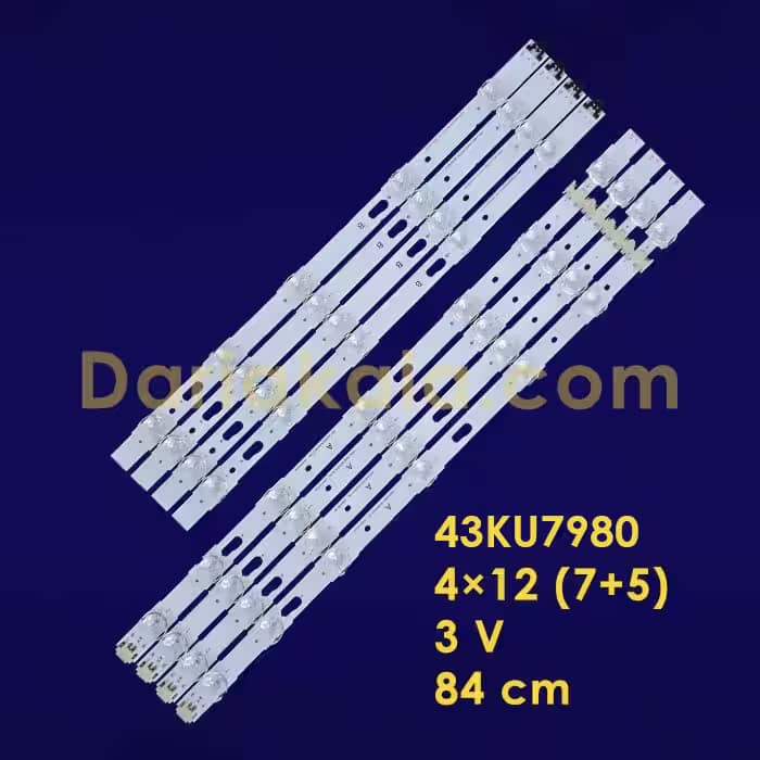 بک لایت 43 اینچ 43KU7980 سامسونگ - داریا کالا