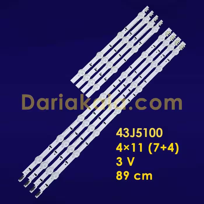 بک لایت 43 اینچ 43J5100 سامسونگ - داریا کالا